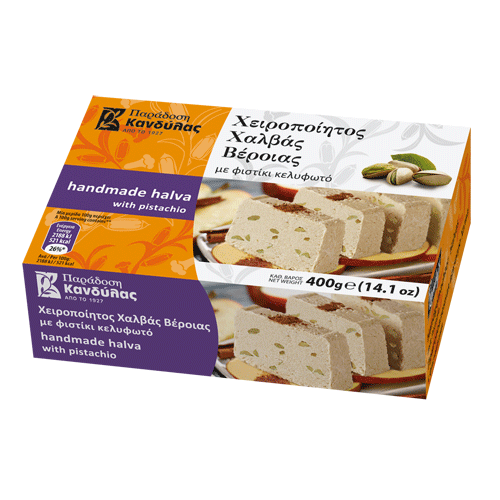 Χαλβάς Φιστίκι Κελυφωτό 400g Χαλβάς Φιστίκι Κελυφωτό 400g