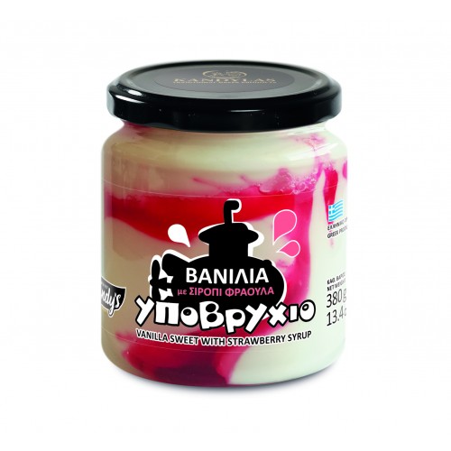 Vanilla Sweet with Strawberry Syrup 380g