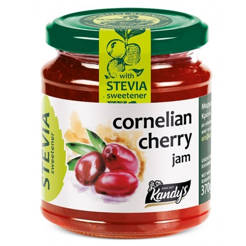 Μαρμελάδα Κράνο με Στέβια 370g Μαρμελάδα Κράνο με Στέβια 370g