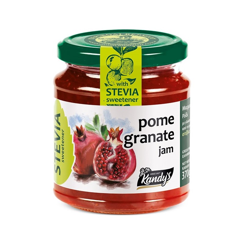 Extra Jam Pomegranate Stevia 370g