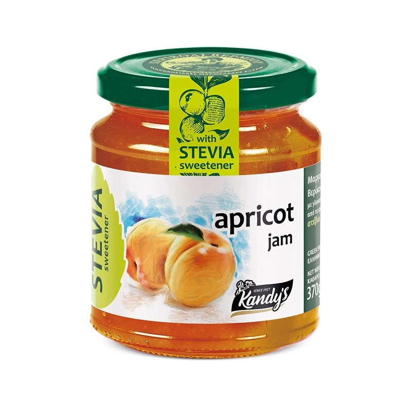 Extra Jam Apricot Stevia 370g