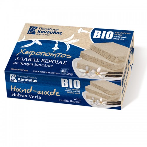 Χαλβάς Βιολογικός Βανίλια 400g