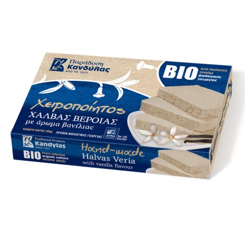 Χαλβάς Βιολογικός Βανίλια 200g