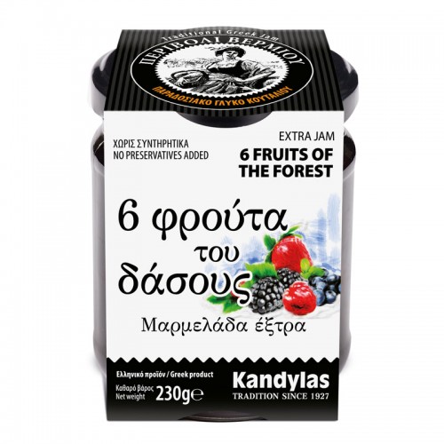 Μαρμελάδα 6 Φρούτα του Δάσους 230g Μαρμελάδα 6 Φρούτα του Δάσους 230g