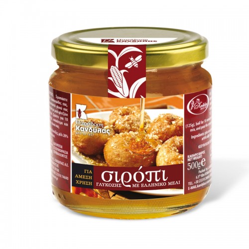 Σιρόπι Γλυκόζης με Μέλι 500 γραμμάρια