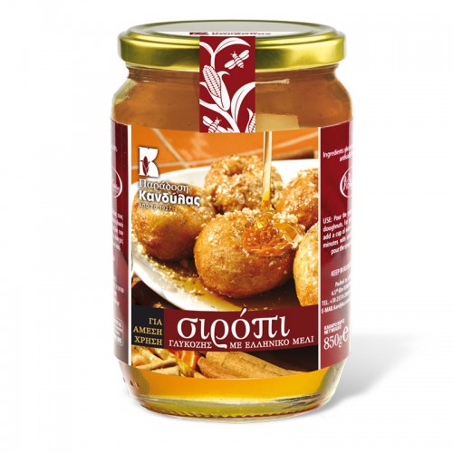 Σιρόπι Γλυκόζης με Μέλι 850 γραμμάρια